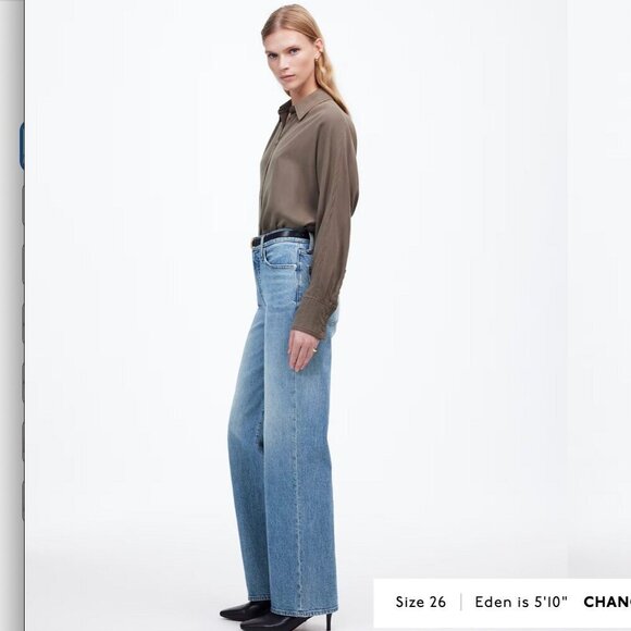 Madewell | The Perfect Vintage Wide-Leg Jean - Picture 1 of 11